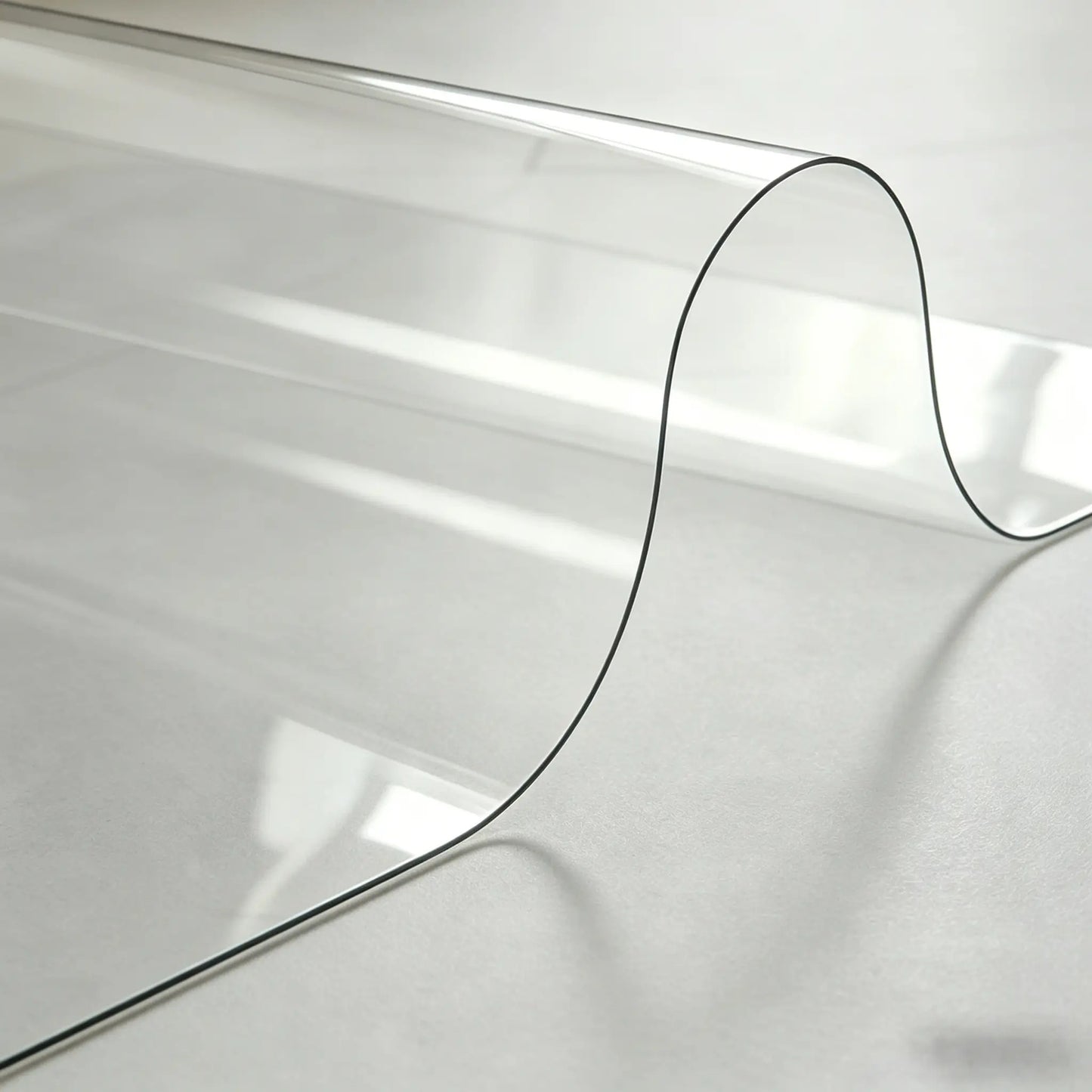 Waterproof Table Protector - Heavy Duty PVC Cover for Dining Tables