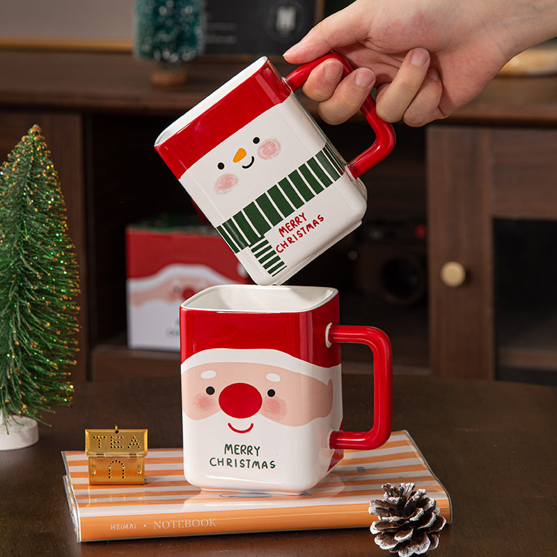 Christmas Ceramic Mug Creative Holiday Drinkware - Multiple Styles