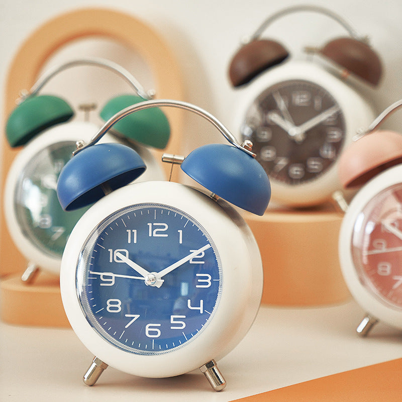 Large Mechanical Alarm Clock with Loud Bell - Multiple Colors