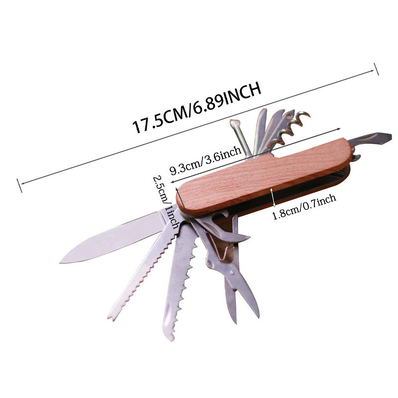 Multifunctional Carving & Kitchen Knife - Personalized Engraved Handle