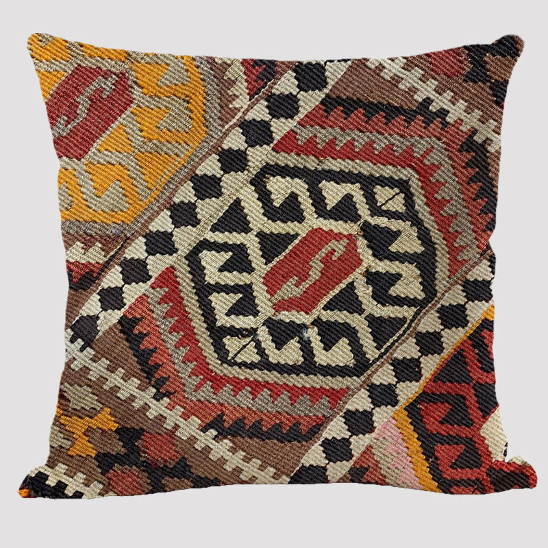 Minimalist Bohemian Cushion Cover - Polyester Pillowcase for Home Decor