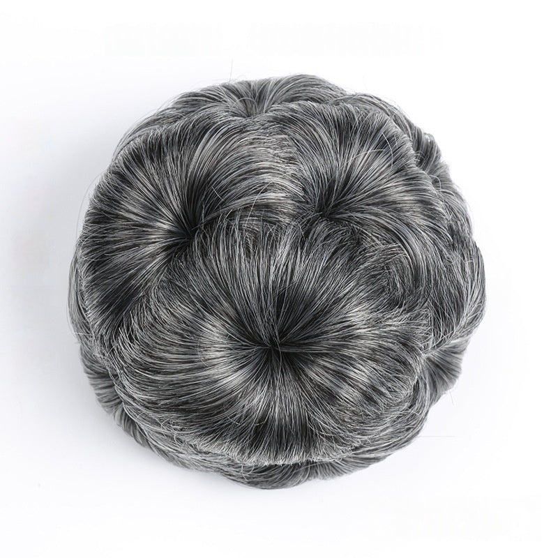 High Temperature Silk Wig Hair Ring for Hair Bun Styling - Bridal & Fashion