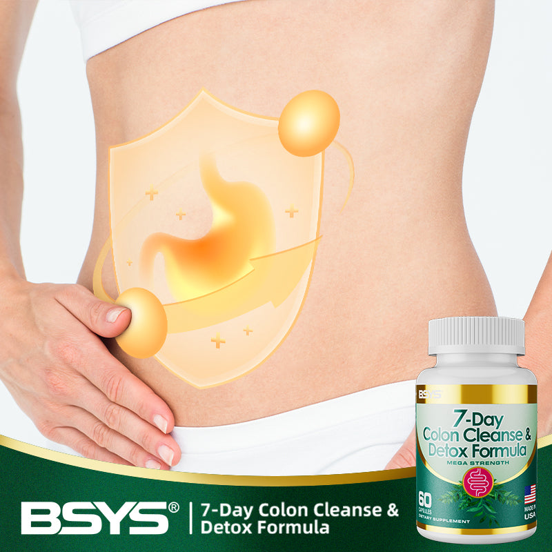 7-Day Colon Cleanse and Detox Supplement Capsules