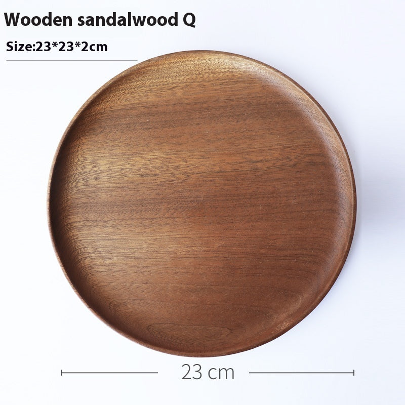 Wooden Vegetable Cutting Board with Handle - Kitchen Food Prep Board