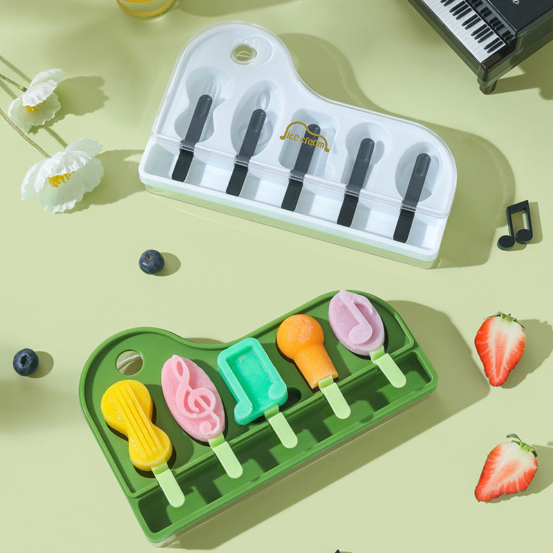 Home Ice Pop Mould Set - Reusable Creative Ice Cream & Sucker Mold