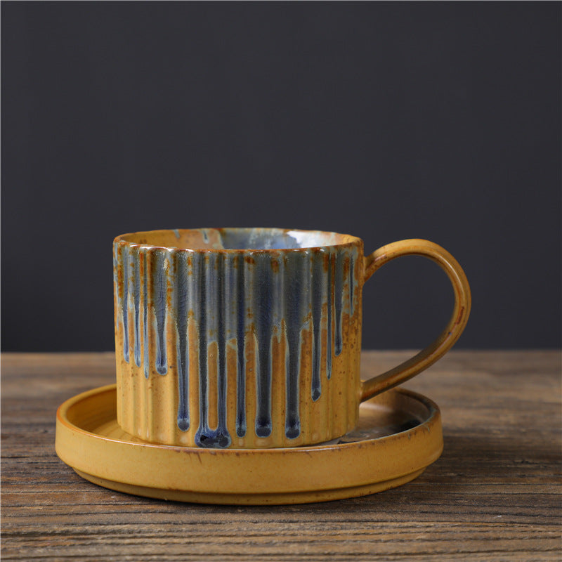 Ceramic Coffee Set - Multiple Colors & Capacity - Home Kitchen Drinkware