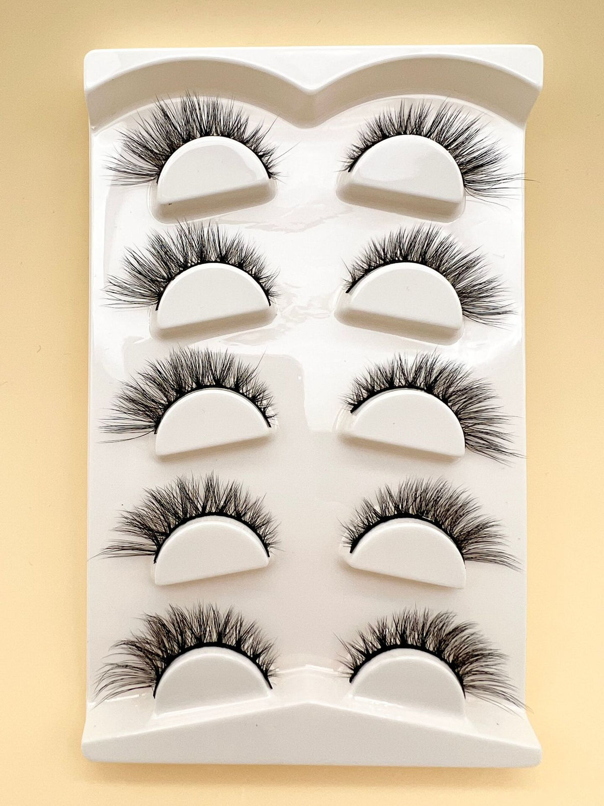 Natural Mink False Eyelashes with Lengthening Eye Tail Design - Multiple Styles