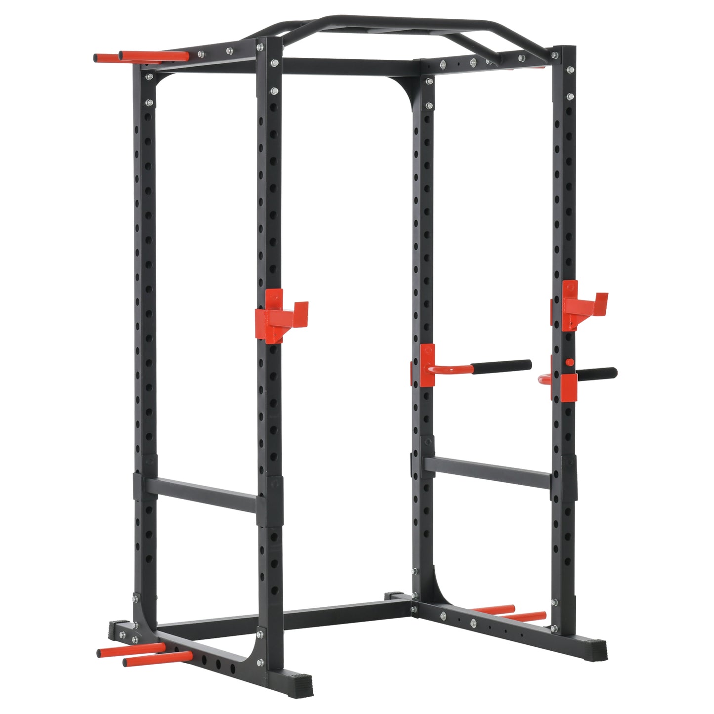 Power Tower Pull Up Bar & Squat Rack - Adjustable Home Gym Equipment