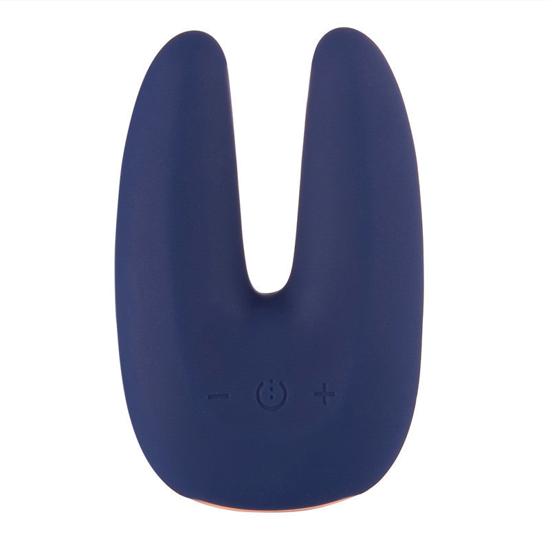 USB Rechargeable Breast Massager with 11 Vibration Modes - Silicone Personal Wellness Toy