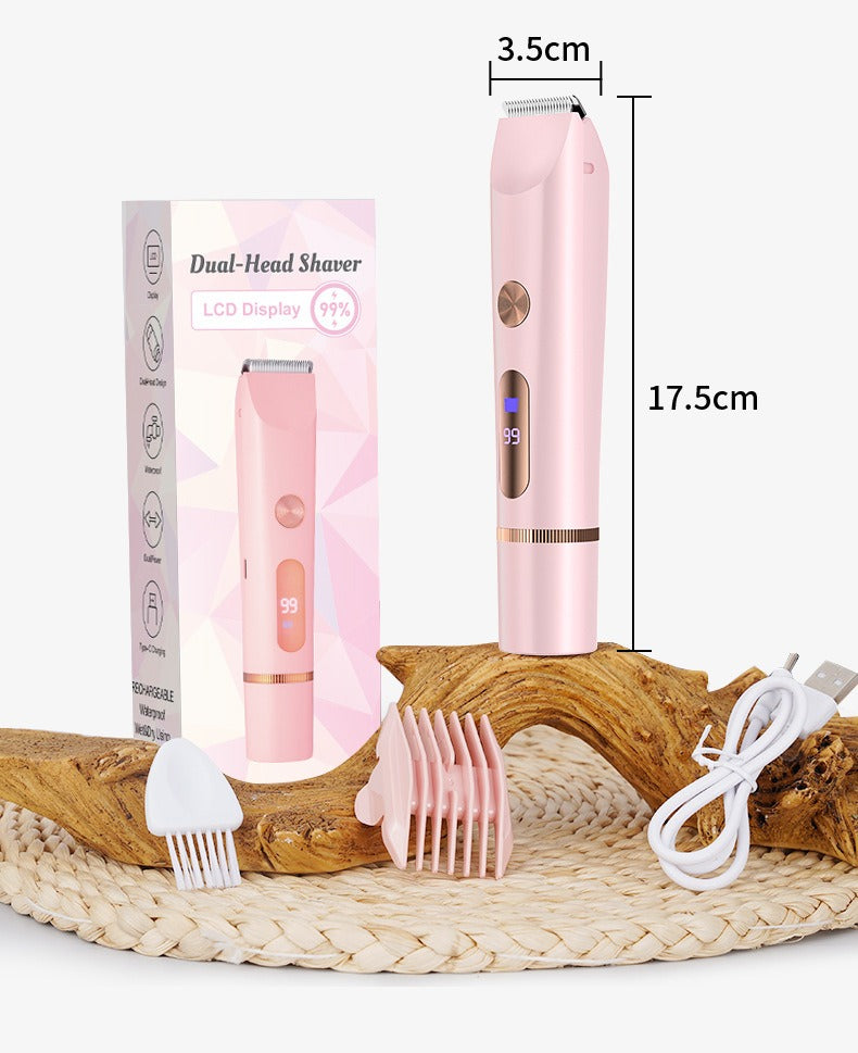 Women's Hair Trimmer – Wet & Dry, Multiple Colors