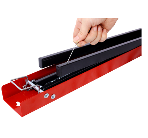 Set of 2 Heavy-Duty Wooden Sawhorse Frames with Foldable Design