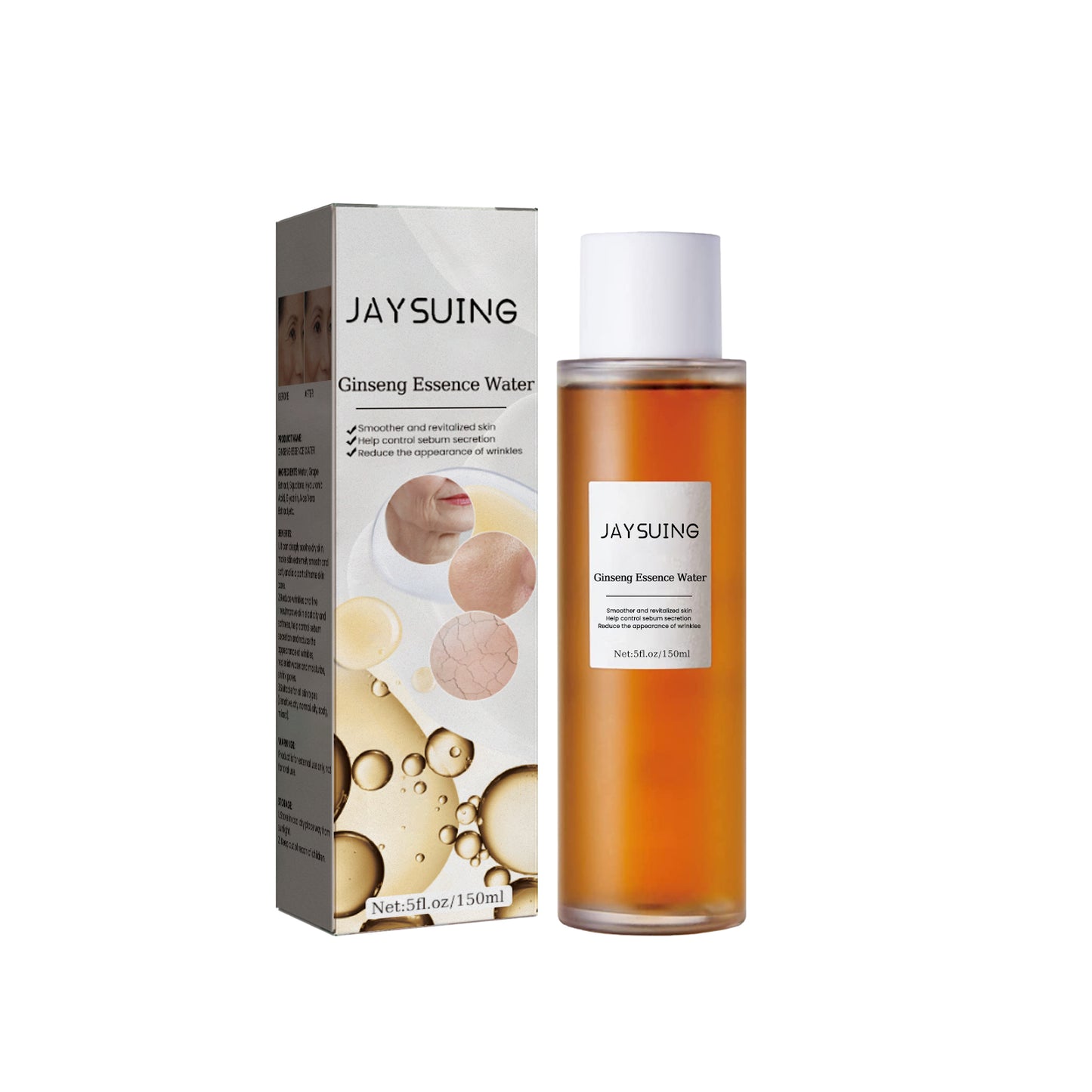 Ginseng Extract Facial Toner - Brightening & Anti-Aging Skin Care