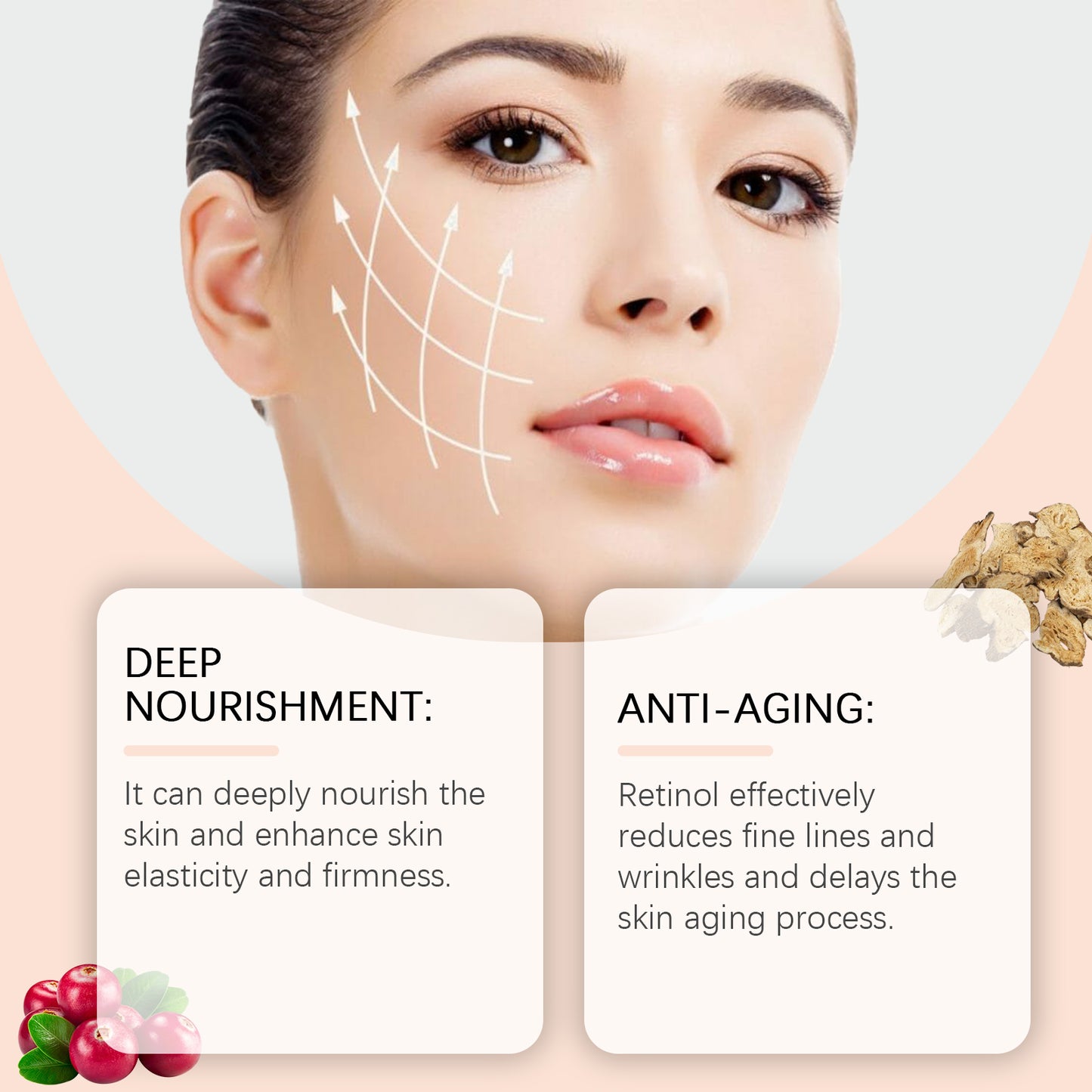 Retinol Anti-Aging Face Cream - Deep Moisturizing & Firming Skin Care