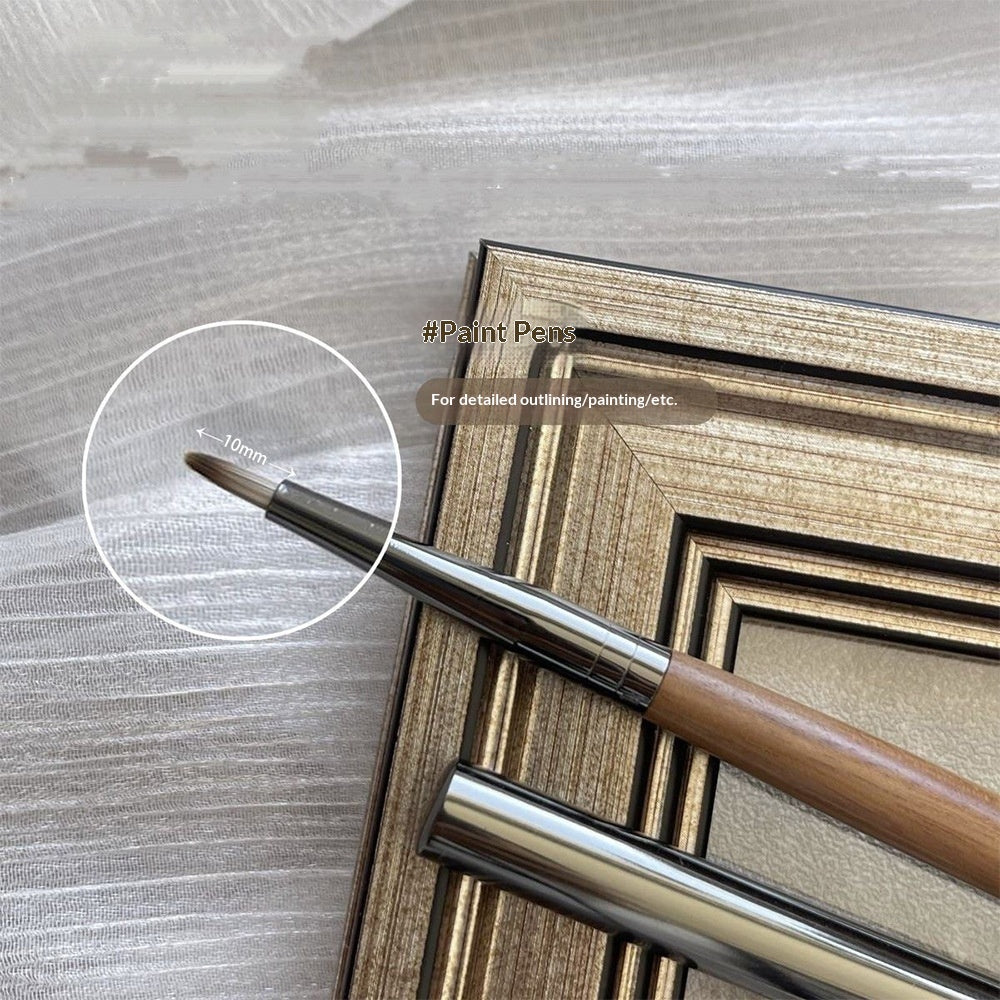 Wooden Nail Art Pen Set for Precise Nail Design and Detailing
