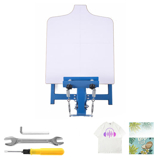 1 Color Screen Printing Machine with 21.3x17.7 In Platen - DIY, Home & Commercial