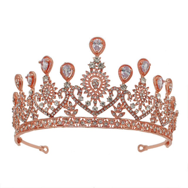 Crown Bridal Headdress Wedding Hair Accessory