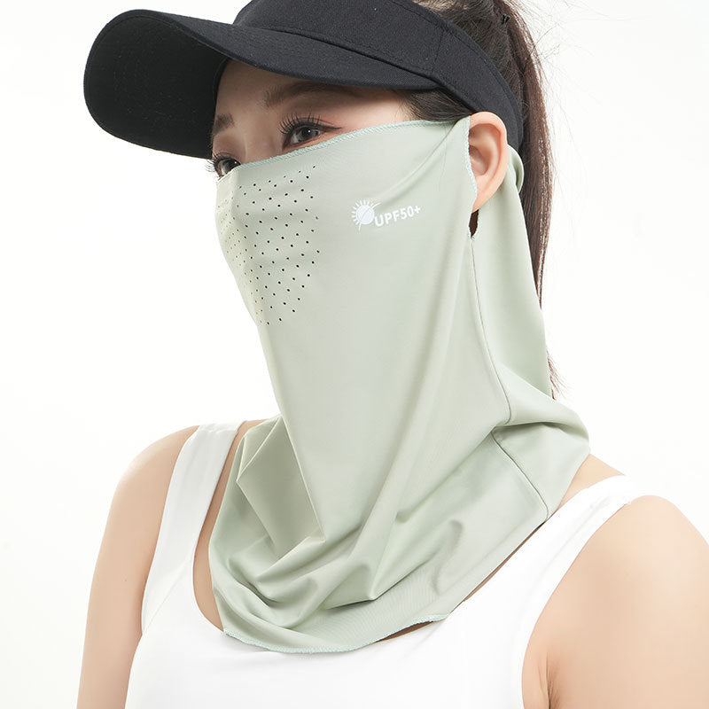 Breathable Face Mask with UV Protection & Neck Ear Hanging