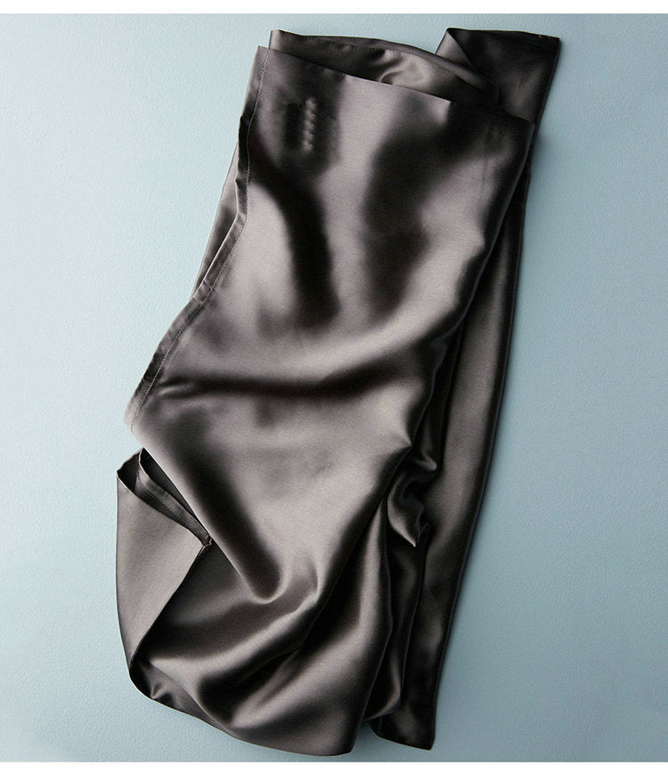 Silk Pillowcase Double-Sided 22 M Zipper Bed Pillow Cover - Luxurious Mulberry Silk
