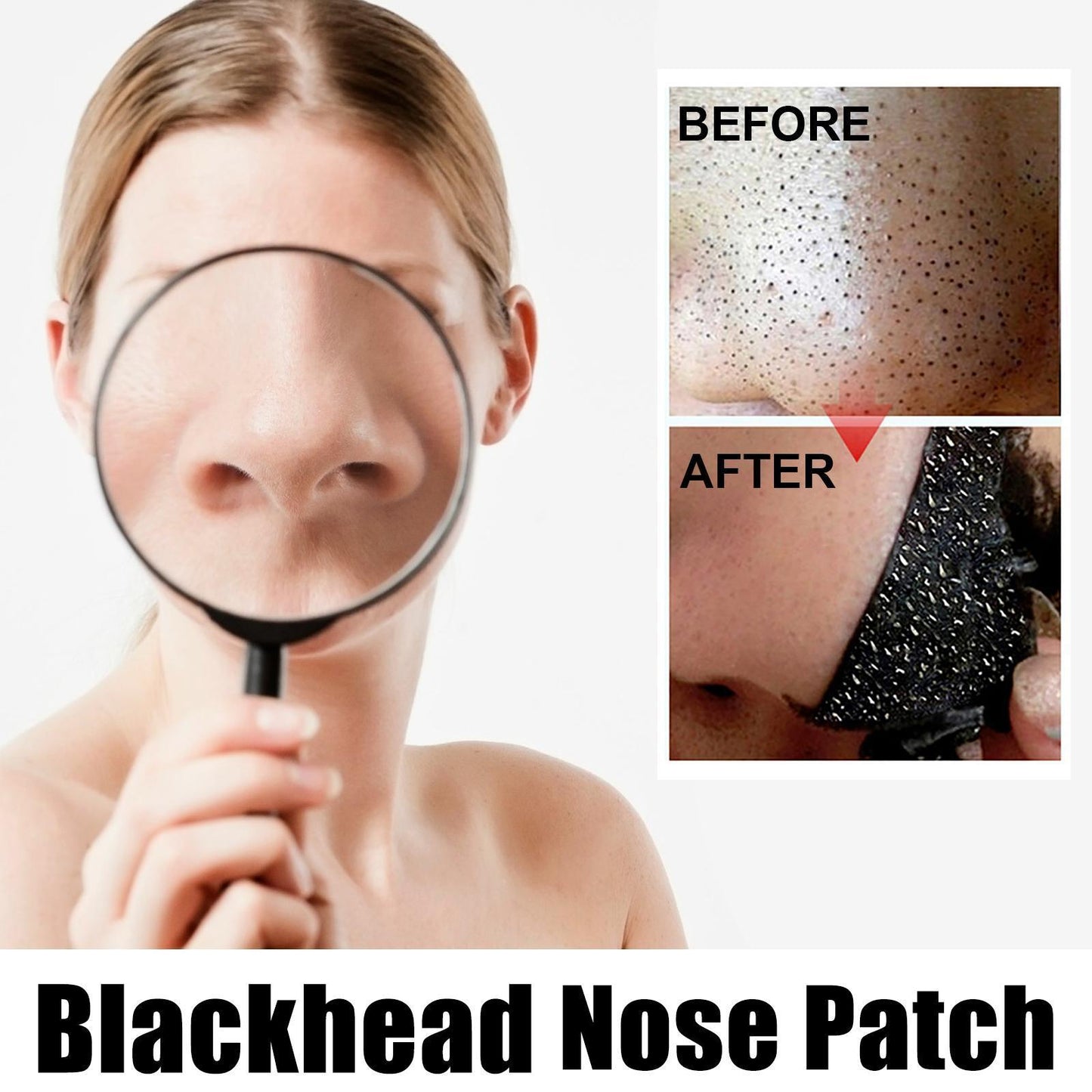 10 Pcs Blackhead Remover Nose Strips - Deep Pore Cleansing & Oil Control