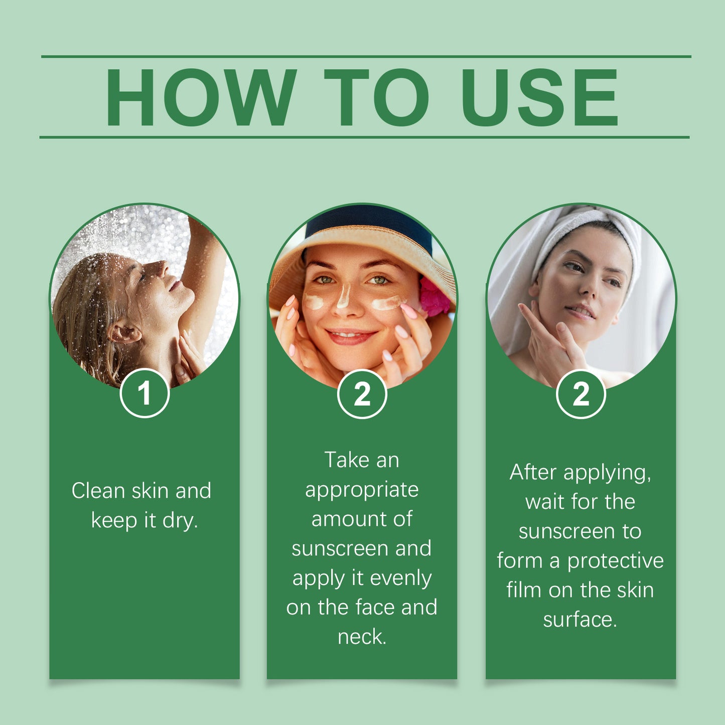 Tea Tree Refreshing Protective Sunscreen Cream - Moisturizing & Pore Tightening