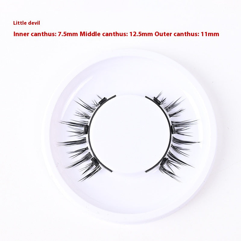 Magnetic Glue-Free False Eyelashes - Natural Look, Long-Lasting, Collection Use