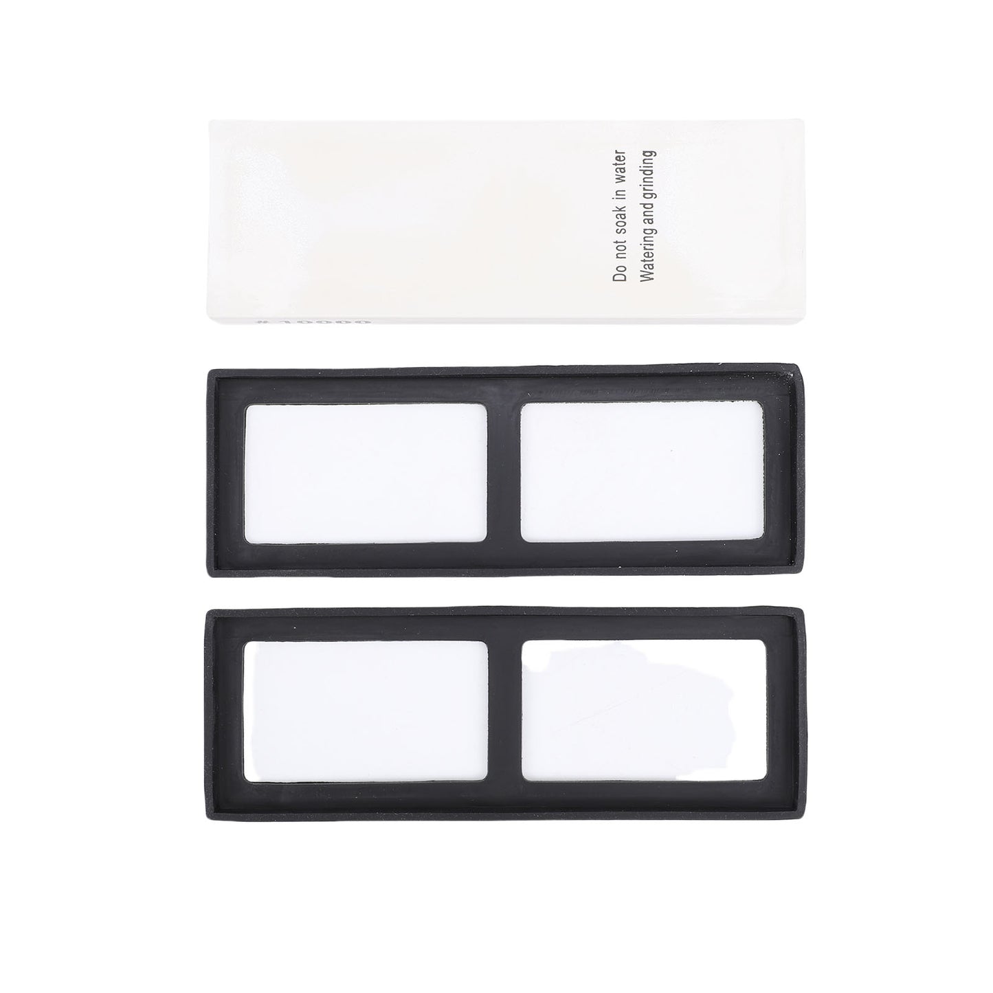 Grit 10000 Sharpening Stone - White Corundum Whetstone with Angle Guide