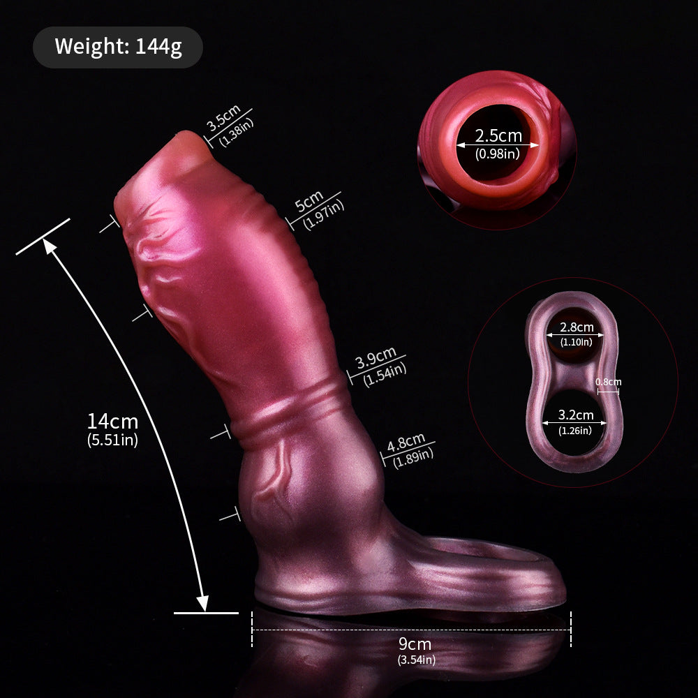 Extended Sperm Lock Ring Set for Men - Multiple Sizes & Variants