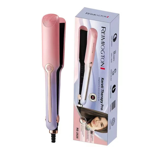 Professional Ionic Ceramic Hair Straightener and Curler 2-in-1 Tool