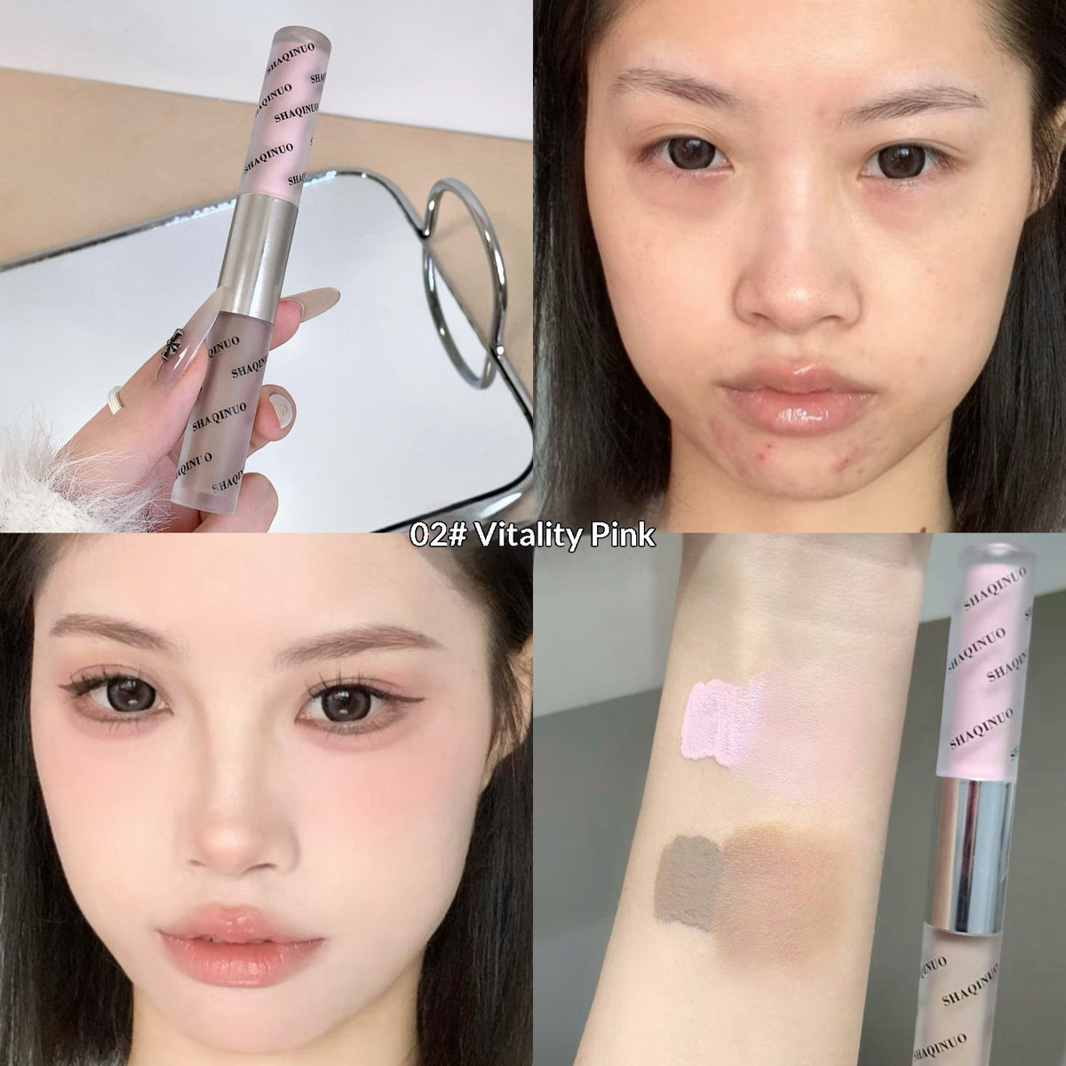 Dual-Ended Illuminating Contouring Liquid for Natural Makeup Finish