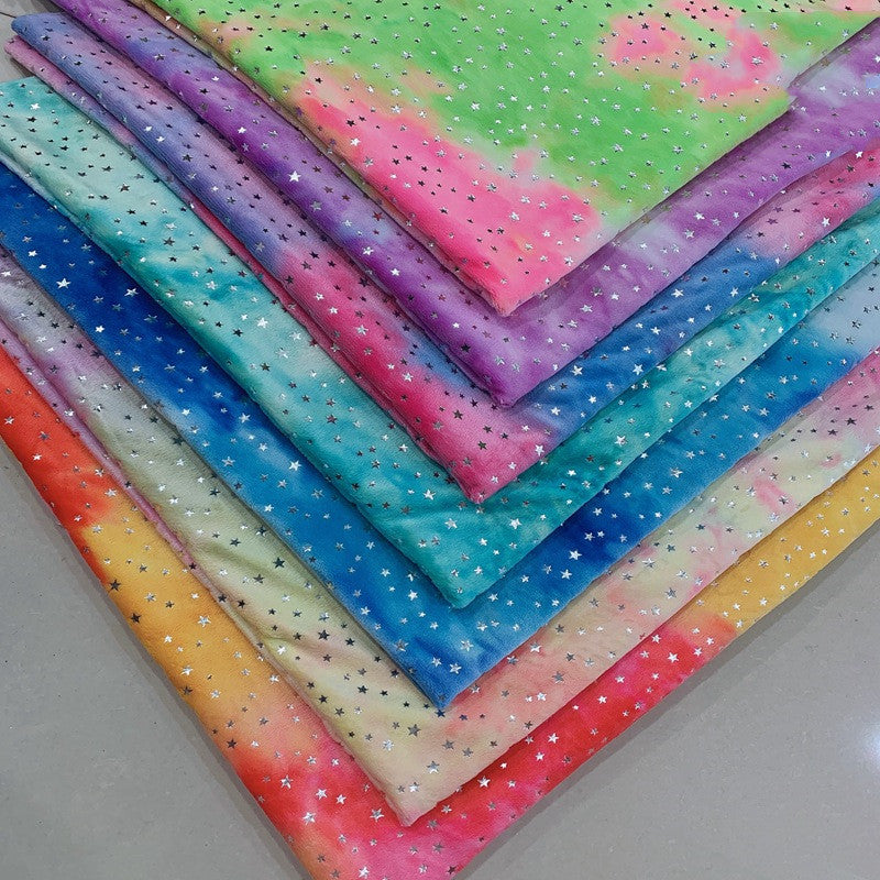Soft Plush Pillow Cover for Bedding & Home Decor - Moon & Stars Design