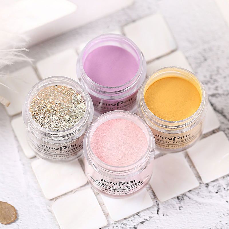 Four In One Nail Crystal Powder Set - Nail Art & Gel Enhancement