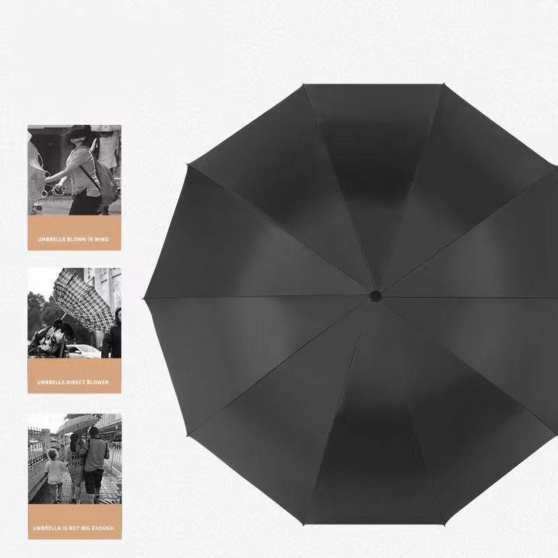 Windproof Waterproof Double Umbrella - Automatic Open/Close