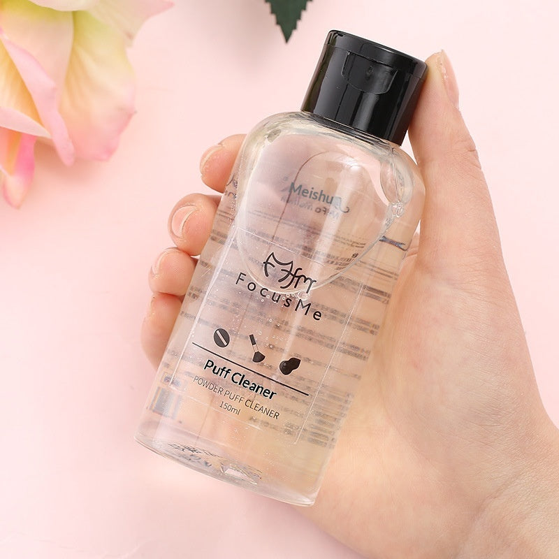 Makeup Puff Cleaner Liquid - 50ml Makeup Sponge & Brush Cleaning Solution