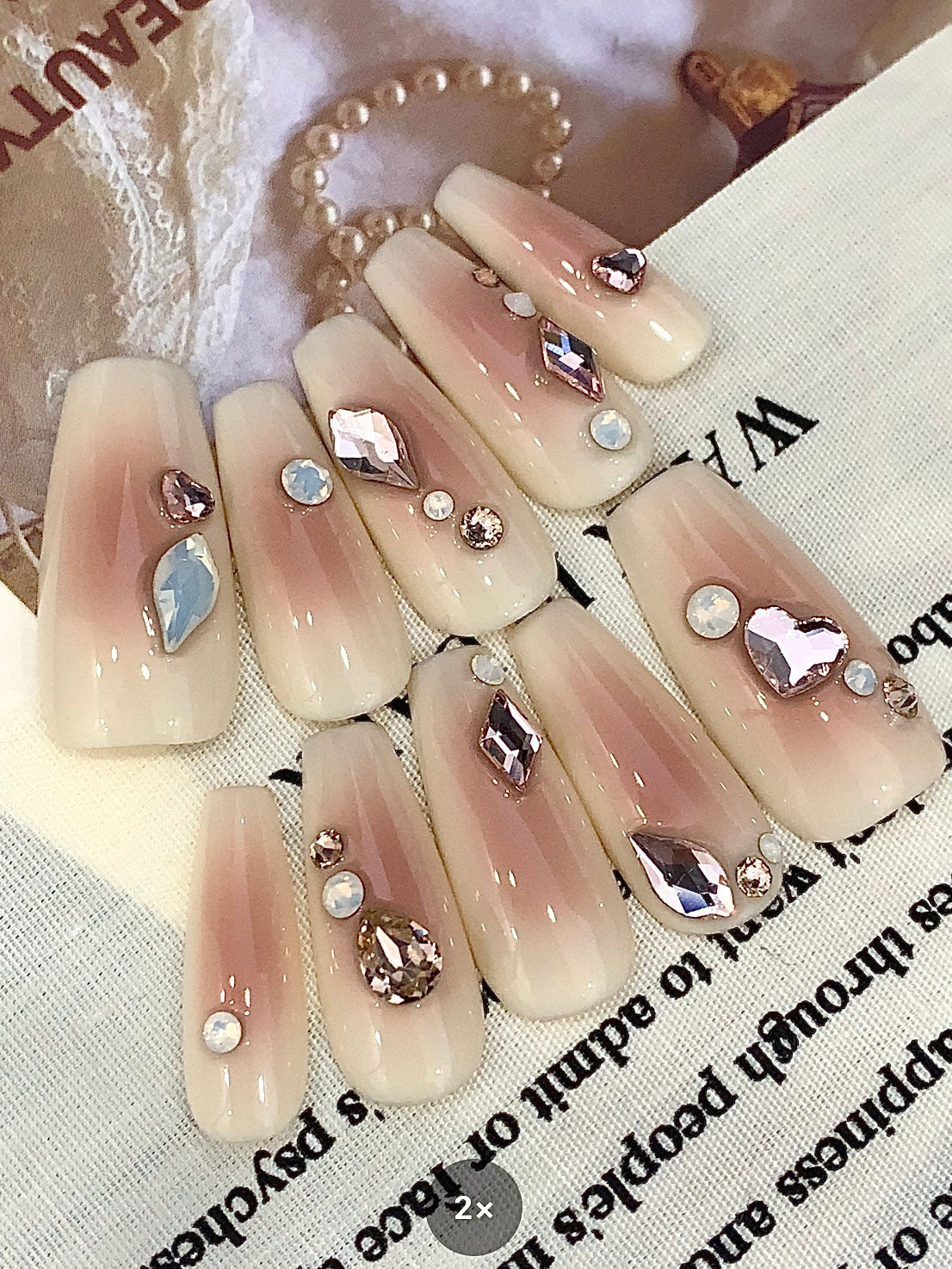 Nail Art Kit for Ladies - Mixed Feelings, Customizable Colors & Styles