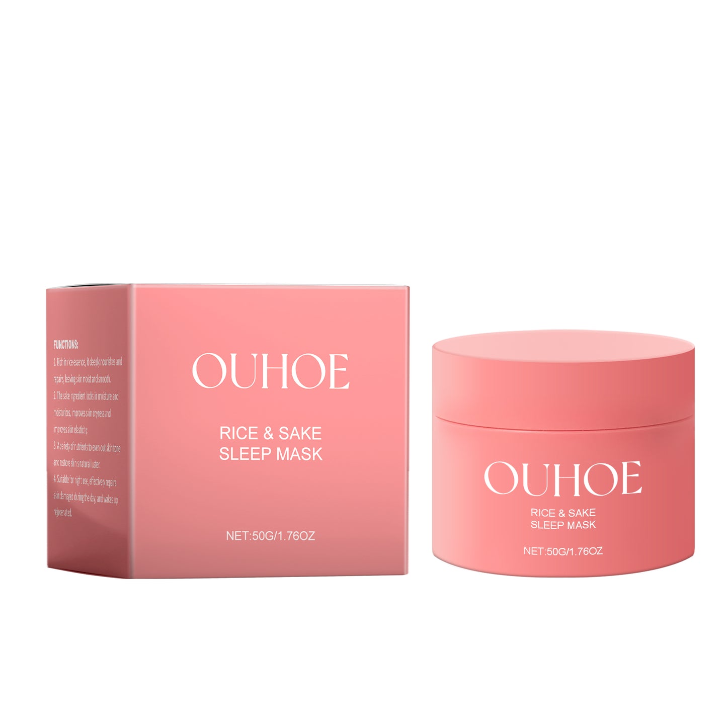 Hydrating Vitamin C Sleeping Mask - Brightening Leave-In Facial Treatment