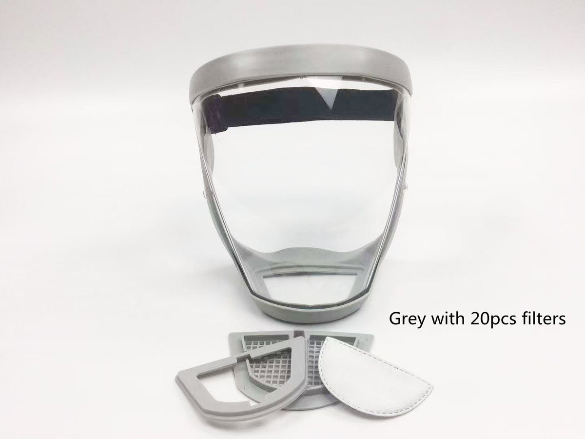 Transparent Face Shield Anti-Oil Dust-Proof Goggles for Safety and Protection
