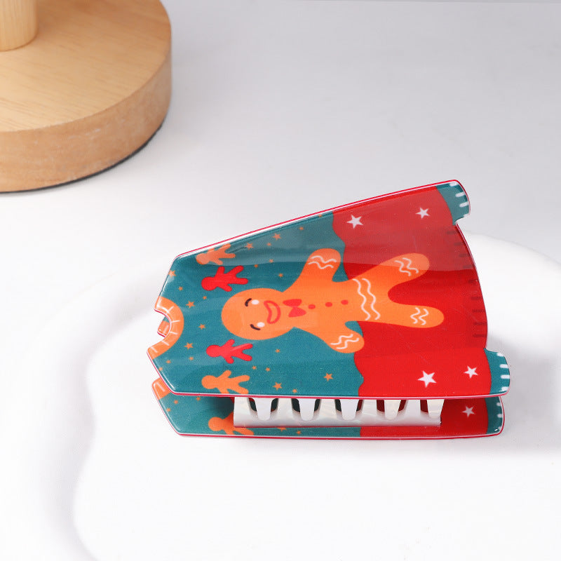Christmas Hair Clip with Festive Designs
