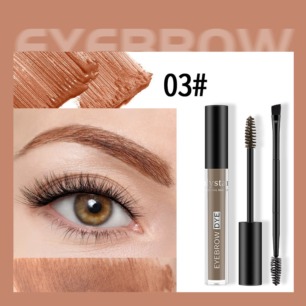 Liquid Eyebrow Cream Set - Waterproof, Long Lasting, Shaping Makeup Tool