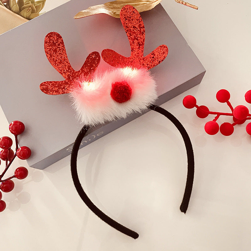 Christmas Light Headband for Women – Snowflake & Holiday Styles
