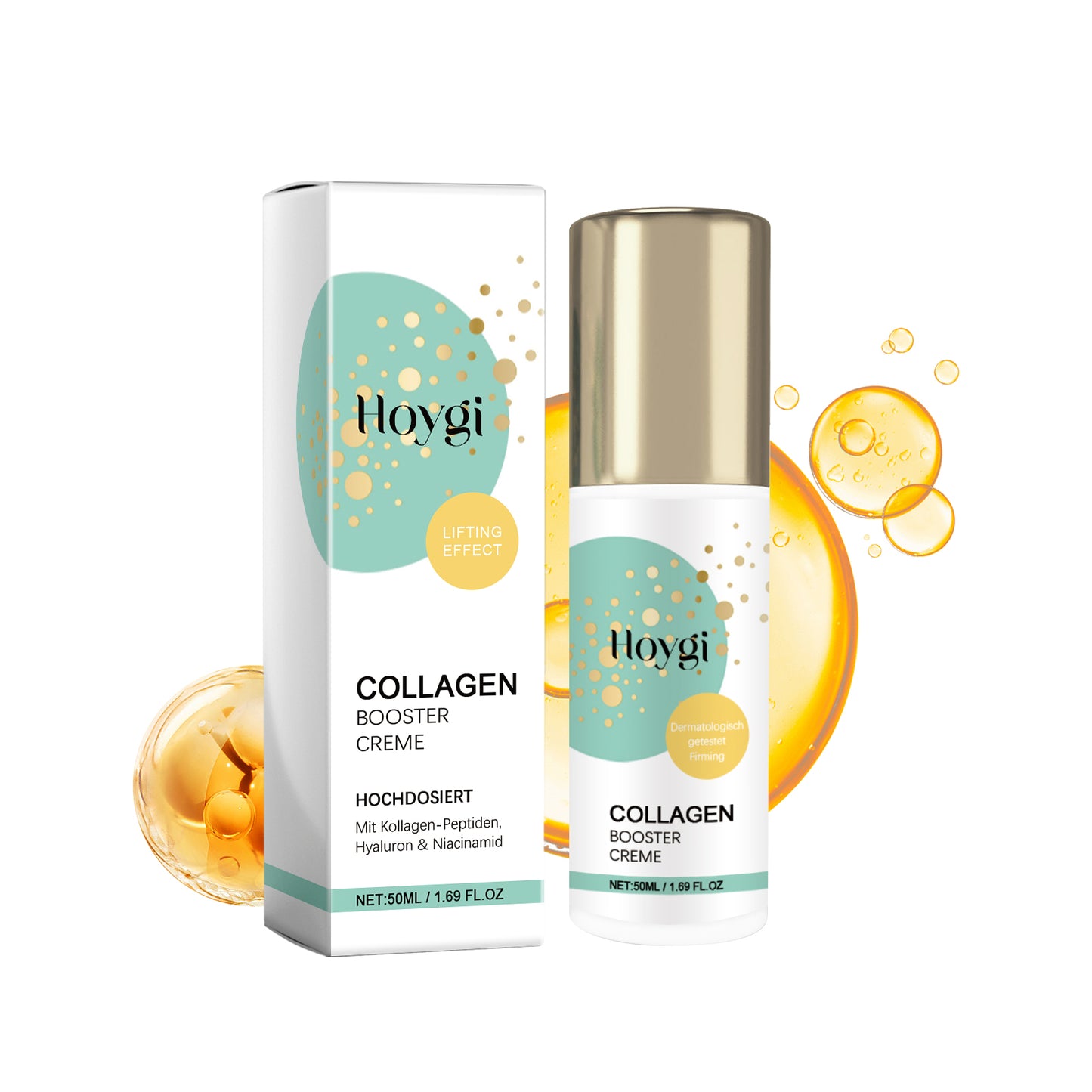 Collagen Booster Facial Cream - Anti-Aging Firming & Hydrating Moisturizer