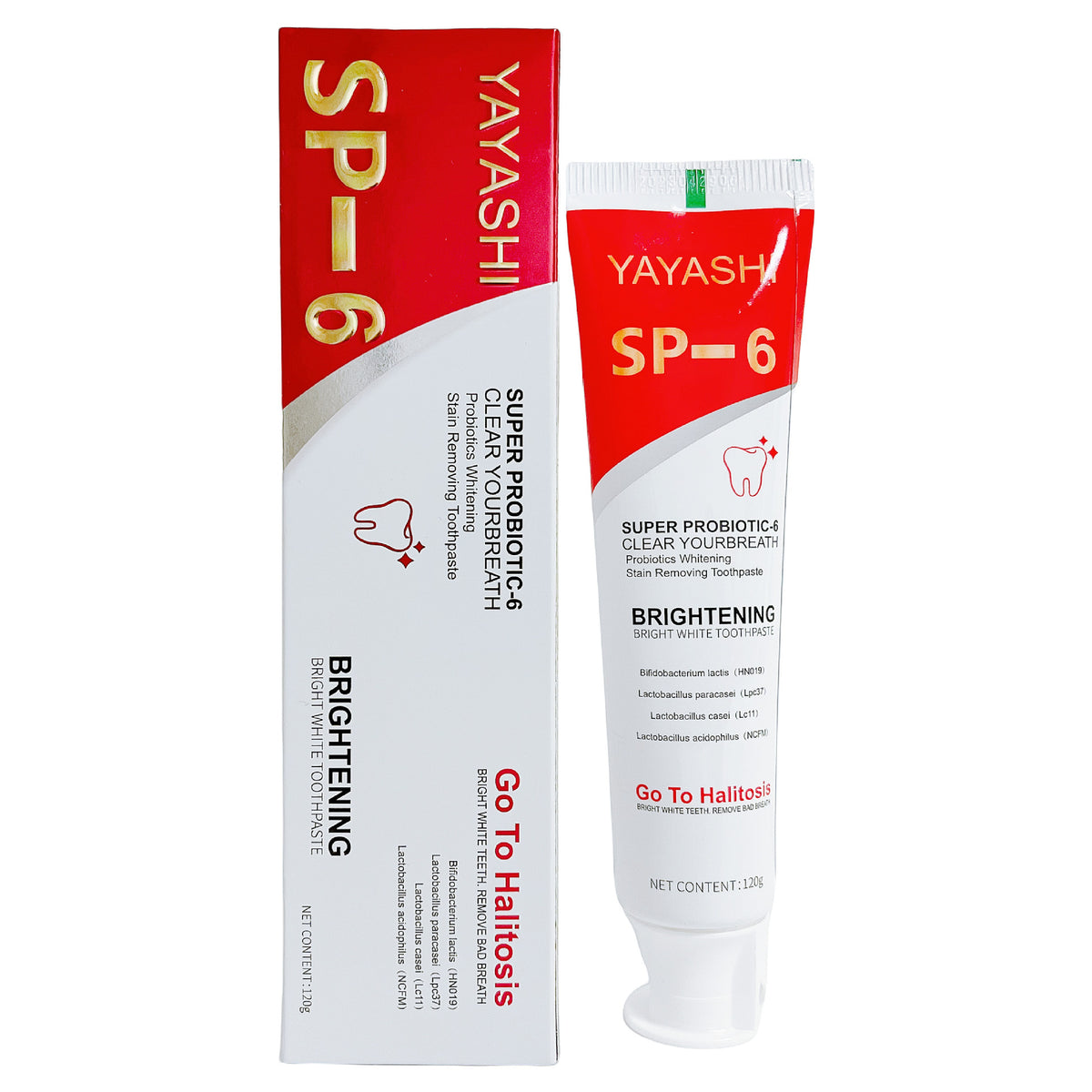 Whitening Toothpaste - Red 120g