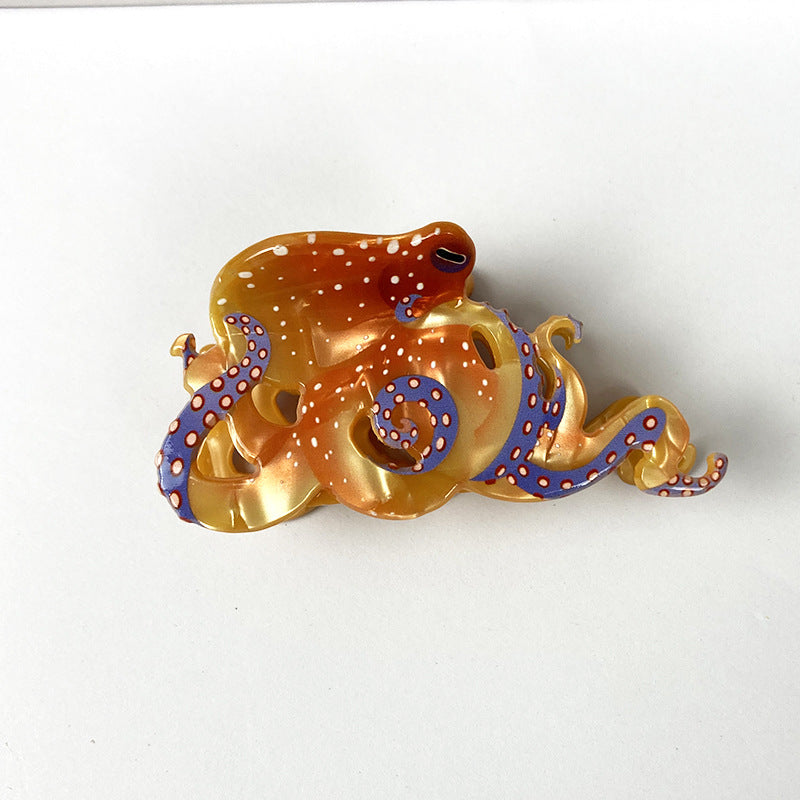 Octopus Hair Clip for Elegant Updo
