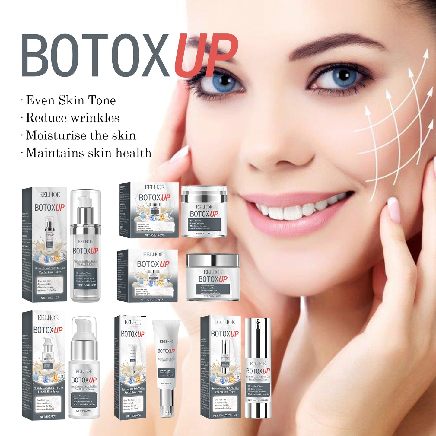 Firming and Repairing Face Cream for Fine Lines - 50g