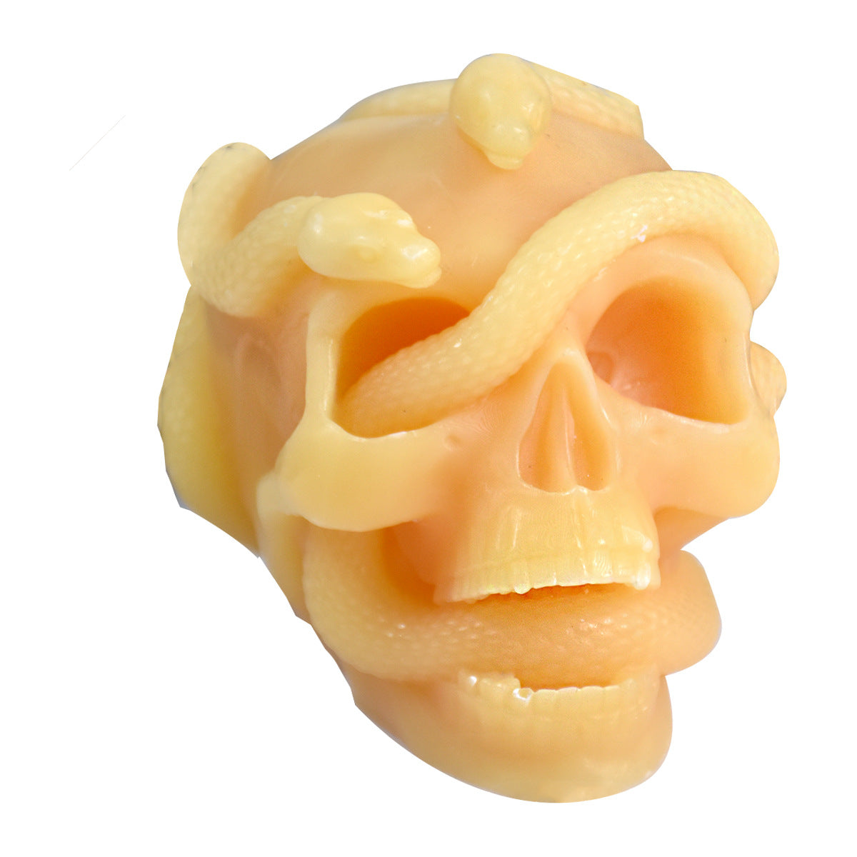 Skull Candle Mold Silicone DIY Halloween Decoration, Plaster Craft