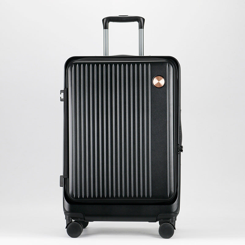Drop-Resistant 20-Inch Spinner Luggage with Waterproof & Expansion Features