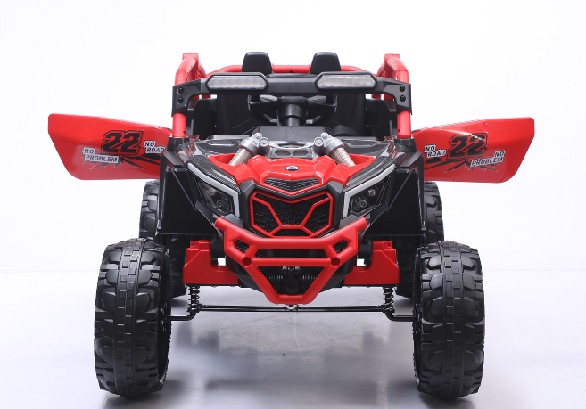 24V 400W Kids Ride On Car with Remote Control & Bluetooth - Red