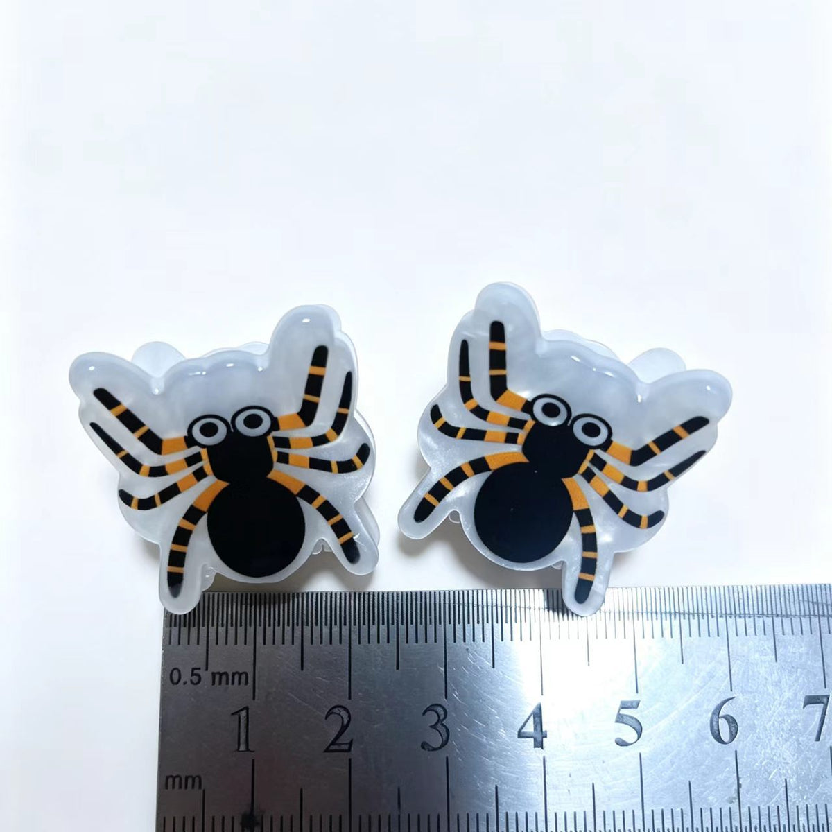 Halloween Hair Clips - Spider & Ghost Designs
