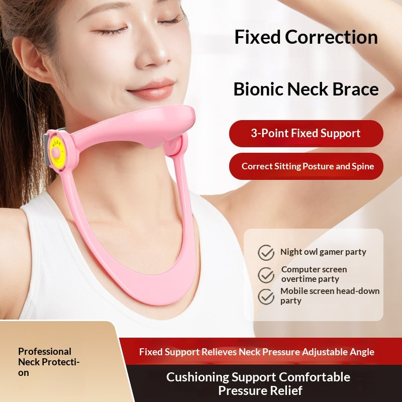 Adjustable Neck Brace for Cervical Support and Posture Relief