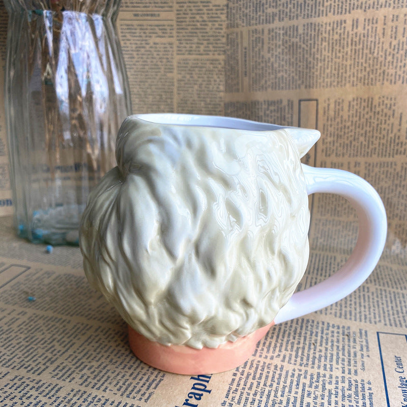 Funny Trump Mug with Sand Sculpture Design - 11.5cm 401ml