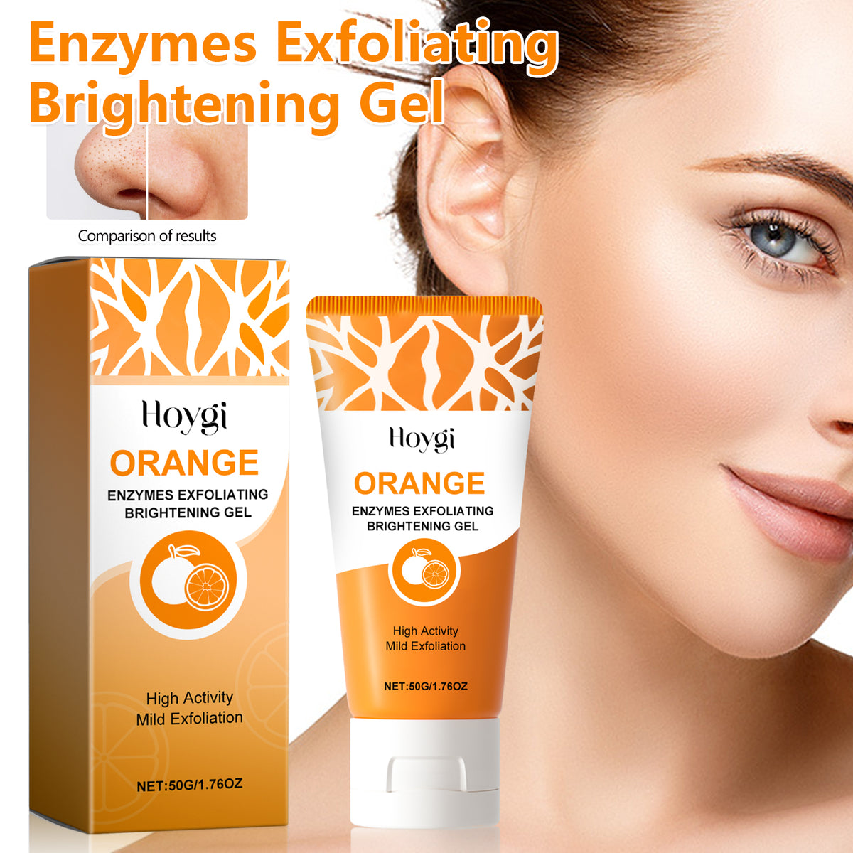 Exfoliating Blackhead Gel for Facial Care - 50g Deep Cleansing Treatment